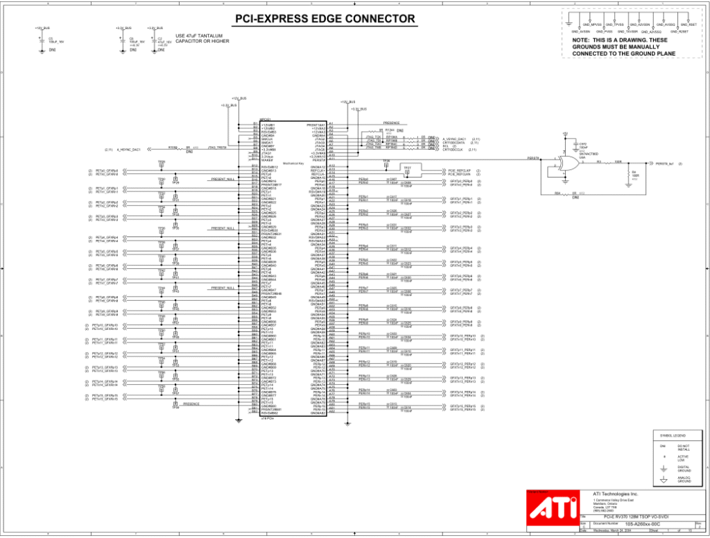 AMD Radeon X550 (105-A260xx-00C 2) Schematic