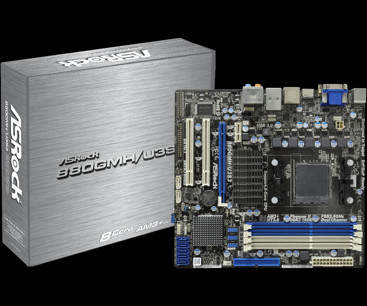 ASROCK 880GMH-U3S3 (Rev 1.01) Boardview