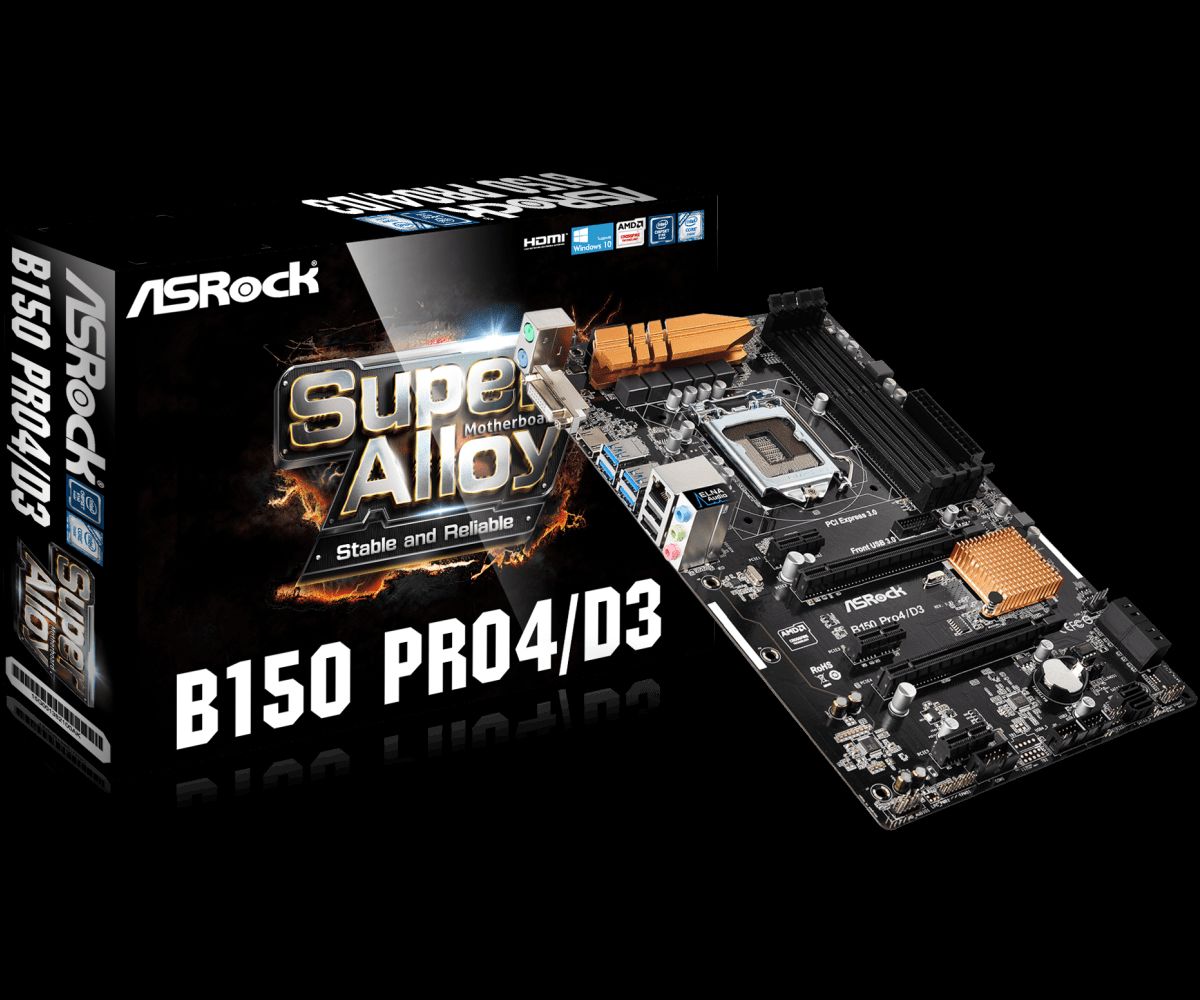 ASROCK B150 PRO4 D3 (Rev 1.02) Boardview