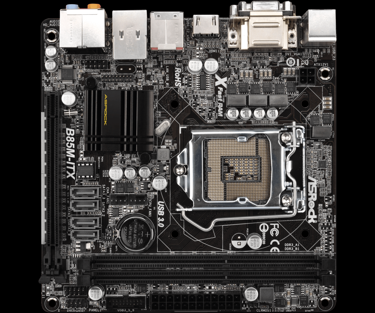 ASROCK B85M-ITX (Rev 1.03) Boardview