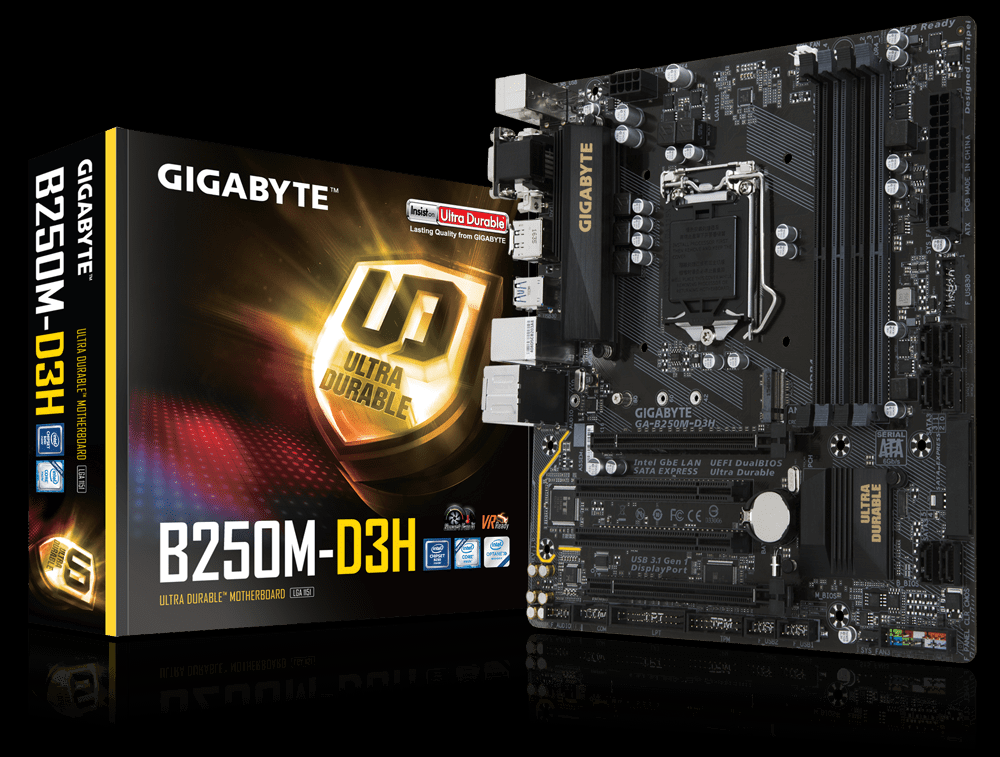 GIGABYTE GA-B250M-D3H (Rev 1.0) Schematic