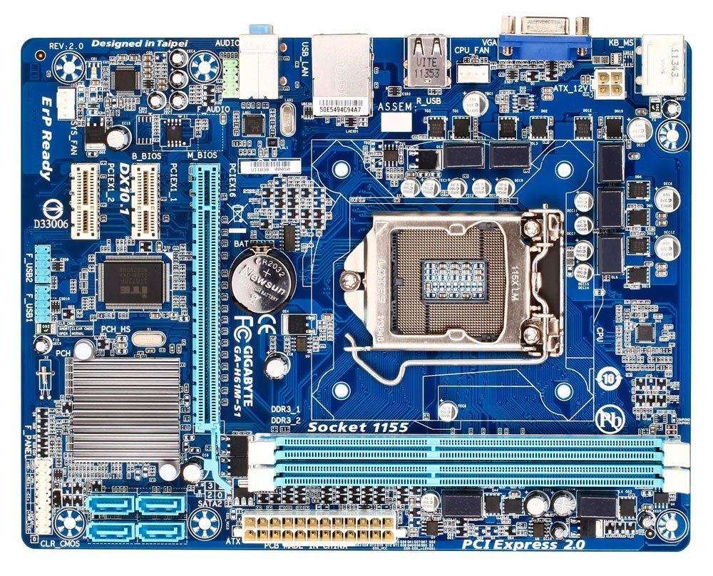 GIGABYTE GA-H61M-S1 PH (Rev 2.2) Schematic