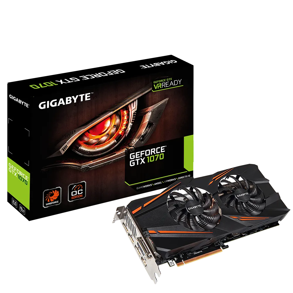 Gigabyte GeForce® GTX 1070 WINDFORCE OC 8G (rev. 1.0) Boardview