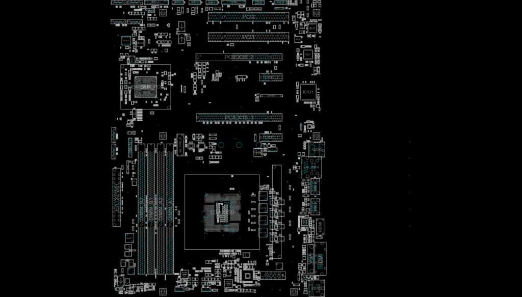 ASUS Z97-K (Rev 2.0, 2.01) Boardview