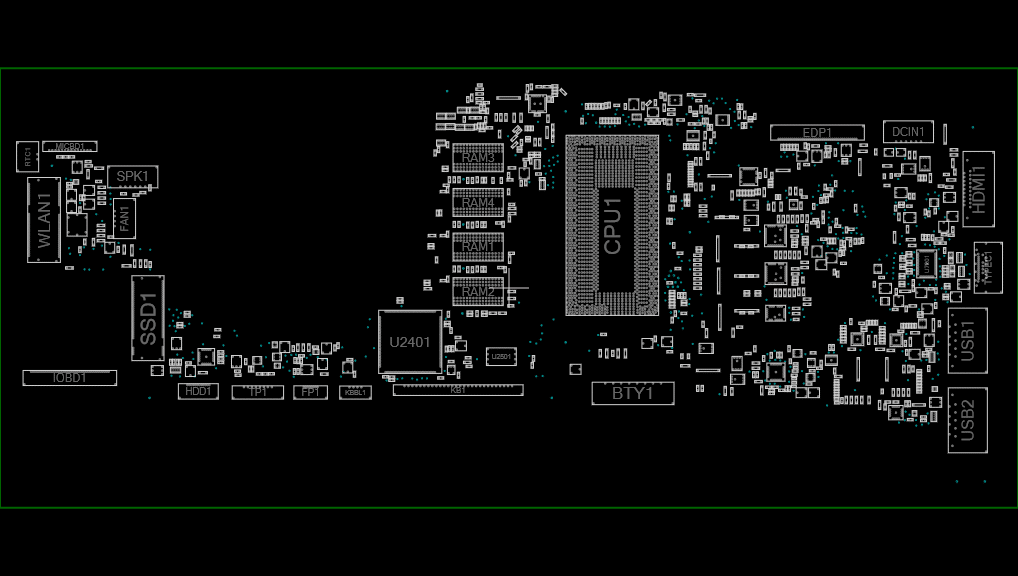 Acer Spin 5 SP513-52N (WISTRON 18734-1M) Boardview