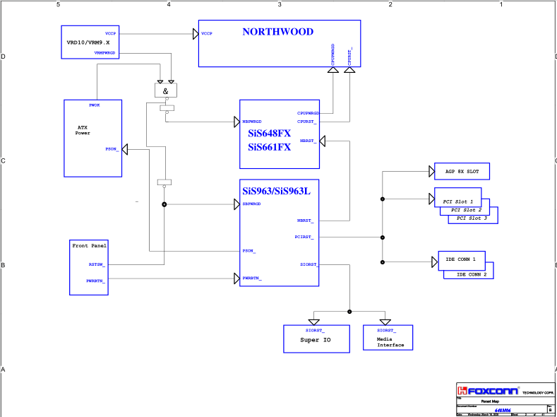 FOXCONN 648M06 (Rev B) Schematic