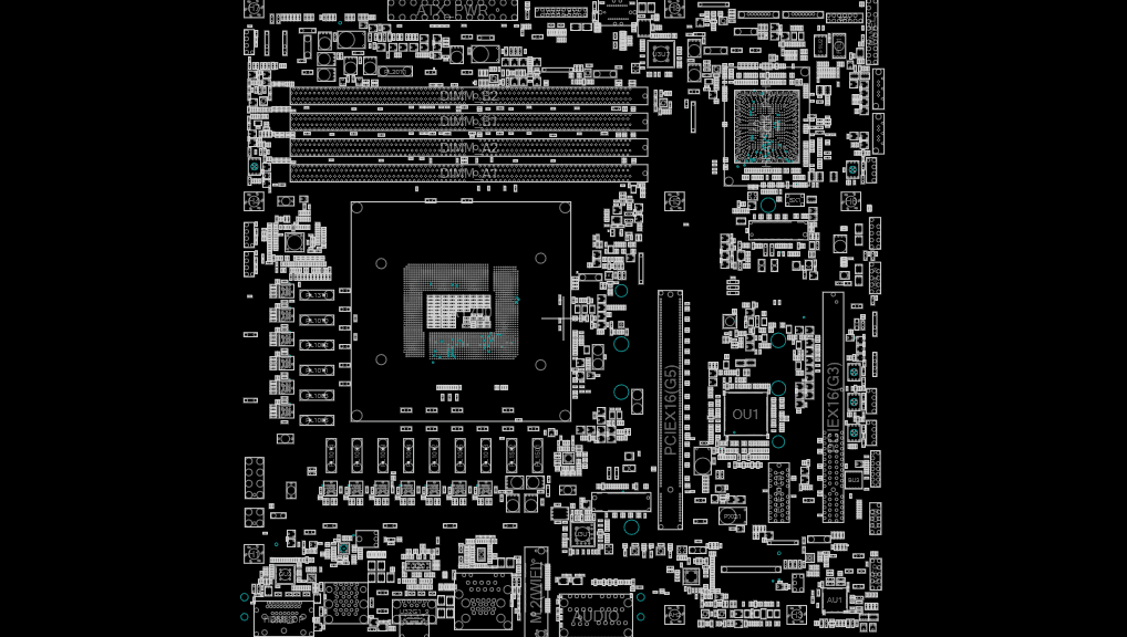 ASUS TUF GAMING B660M PLUS D4 (60MB1940 MB0A01) (Rev 1.00) Boardview