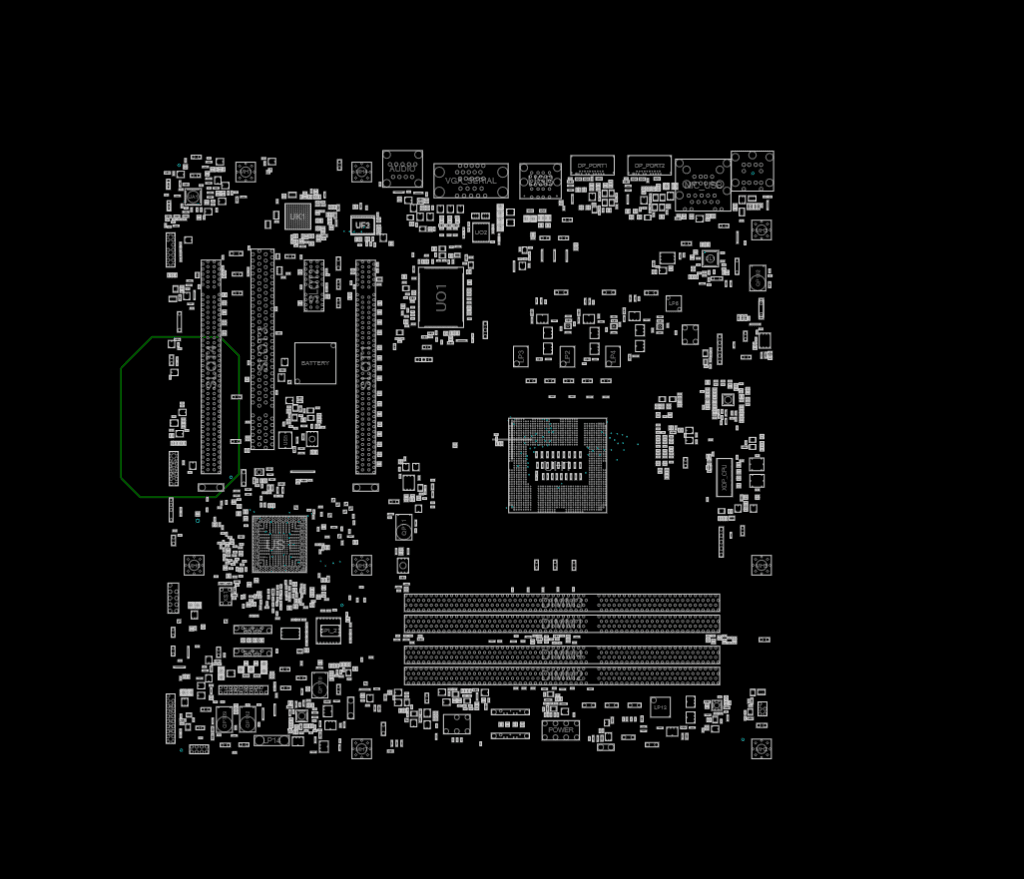 Dell Precision T1700 (Amazon MT a00 20130129b) Boardview