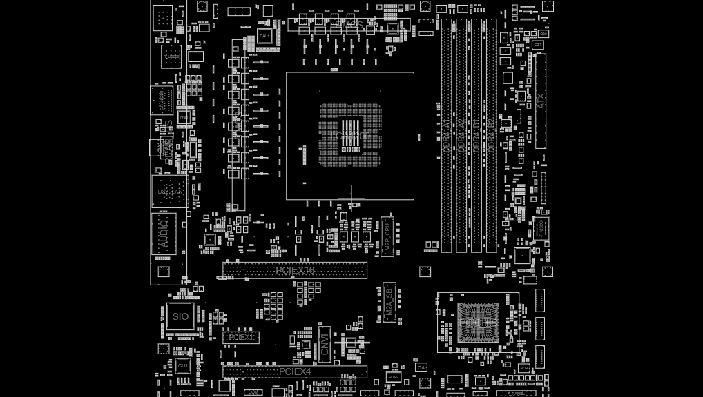 GIGABYTE B560M AORUS ELITE (Rev 1.0, 1.01, 1.02, 1.03) boardview