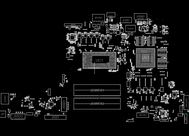 LENOVO Gaming 3 16IAH7 (HLG10 LA L911P)(Rev 1.0) Boardview