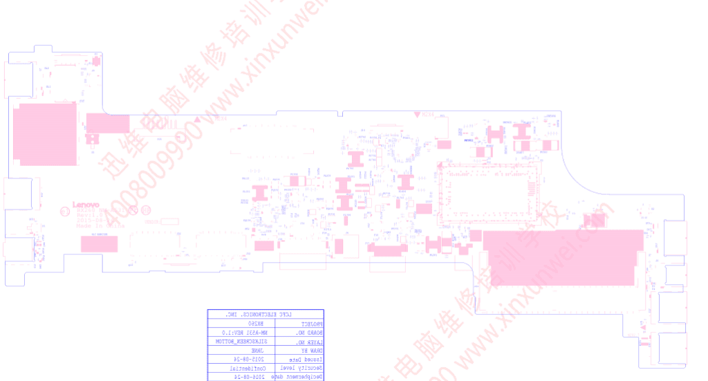 Lenovo ThinkPad X260 (BX260 NM-A531) BoardView