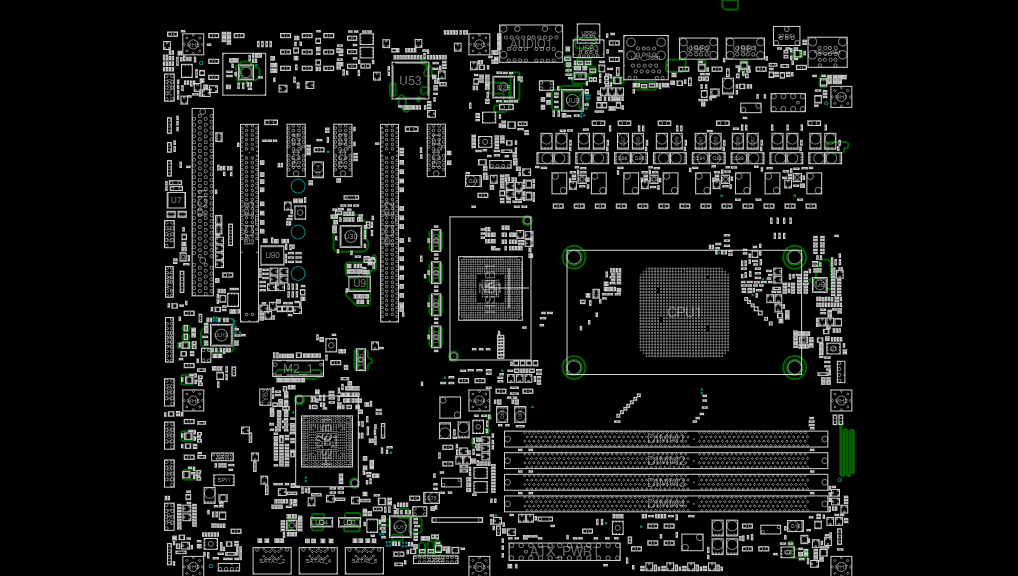MSI 970A GAMING PRO CARBON (MS-7992) (Rev 1.0, 10, 11) Boardview