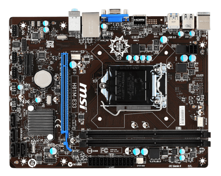 MSI H81M-P33 H81M-E33 (MS-7817) (Rev 1.2) Schematic