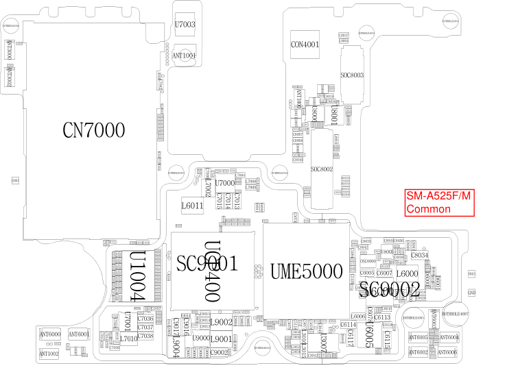 Samsung Galaxy A52 (SM-A525F) Schematic