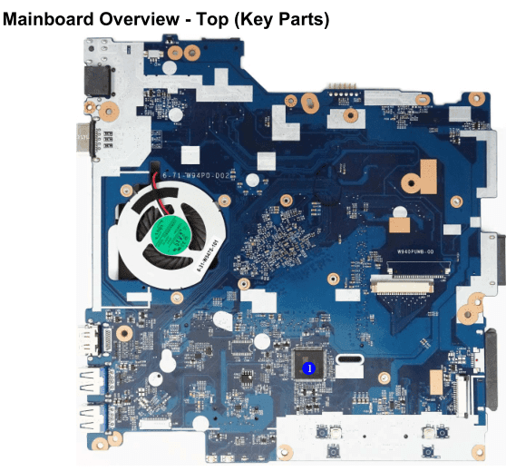Clevo Notebook W970PUQ1 (6-71-W94P0-D02 W970PUQ_SM) Schematic
