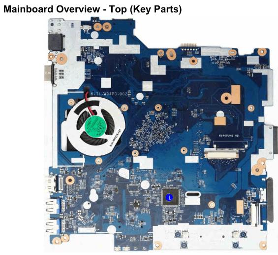 Clevo W940PU W945PUQ W94xPU W95xPU W97xPU (MB 6 71 W94P0 D02) Schematic