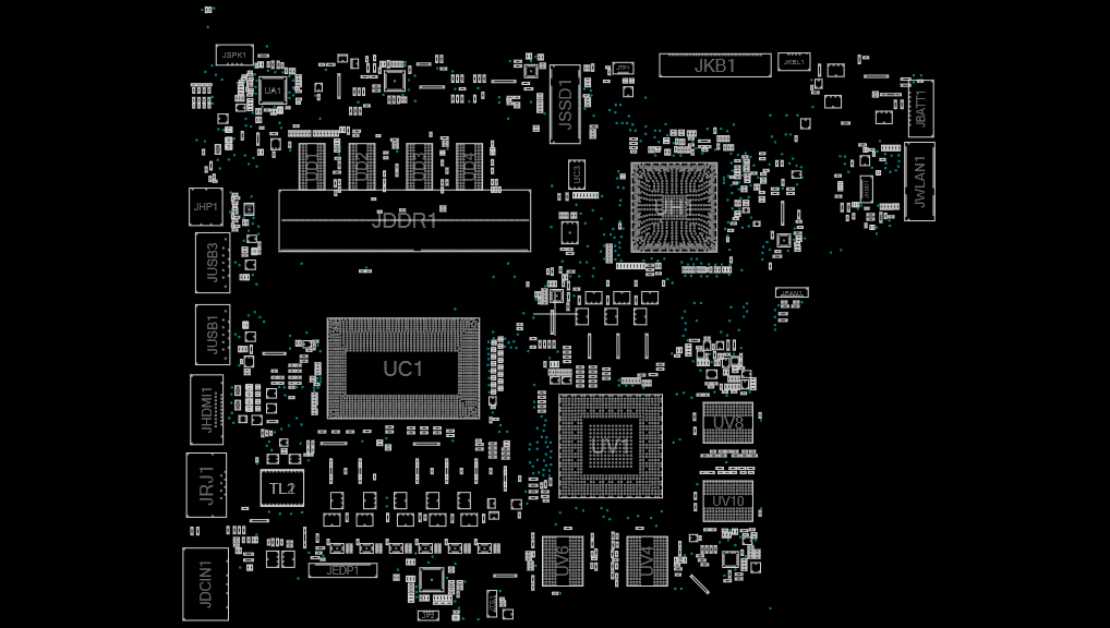 Lenovo 330-15ICH LCFC NM-B671 EG530 Boardview