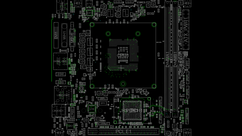 MSI B250I GAMING PRO AC (MS-7A67) (Rev2.0) Boardview