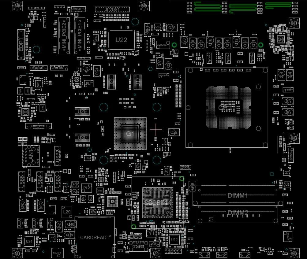 MSI MS-AC711 (Rev 1.1) BOARDVIEW