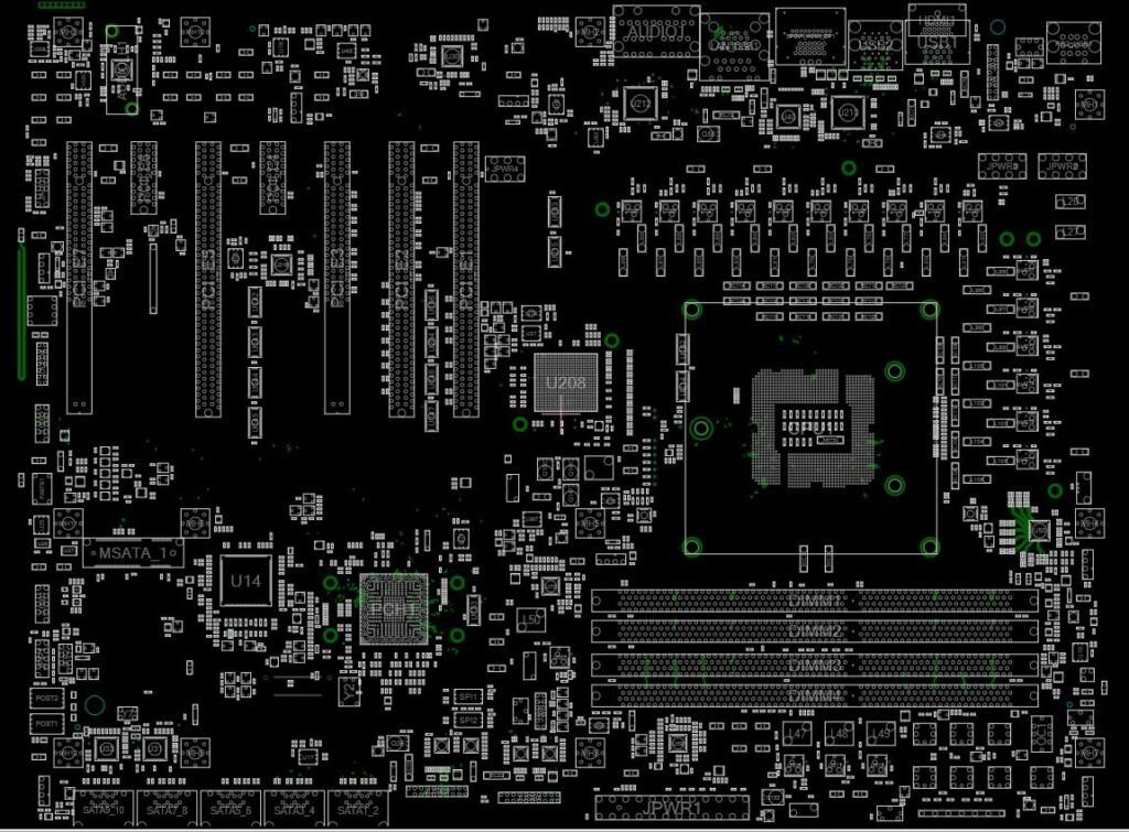 MSI Z87 XPOWER (MS-7811) (Rev 1.1) BOARDVIEW