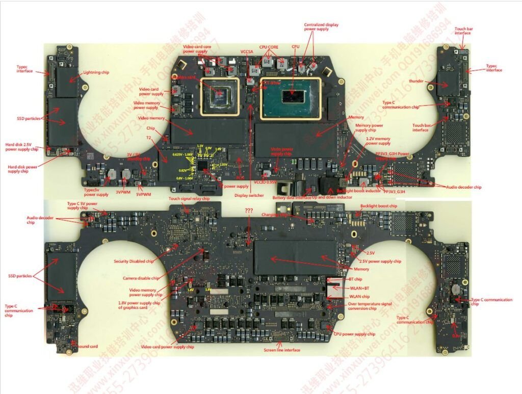 MacBook Pro 15 2019 (820-01814) Schematic