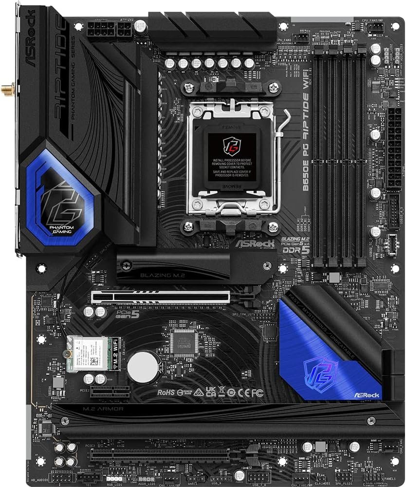 ASRock B650E PG Riptide WiFi (Rev 1.03) BOARDVIEW