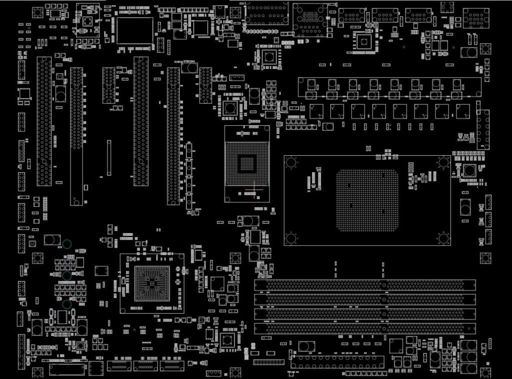 ASUS 970 Pro Gaming-AURA (Rev 1.01) BOARDVIEW