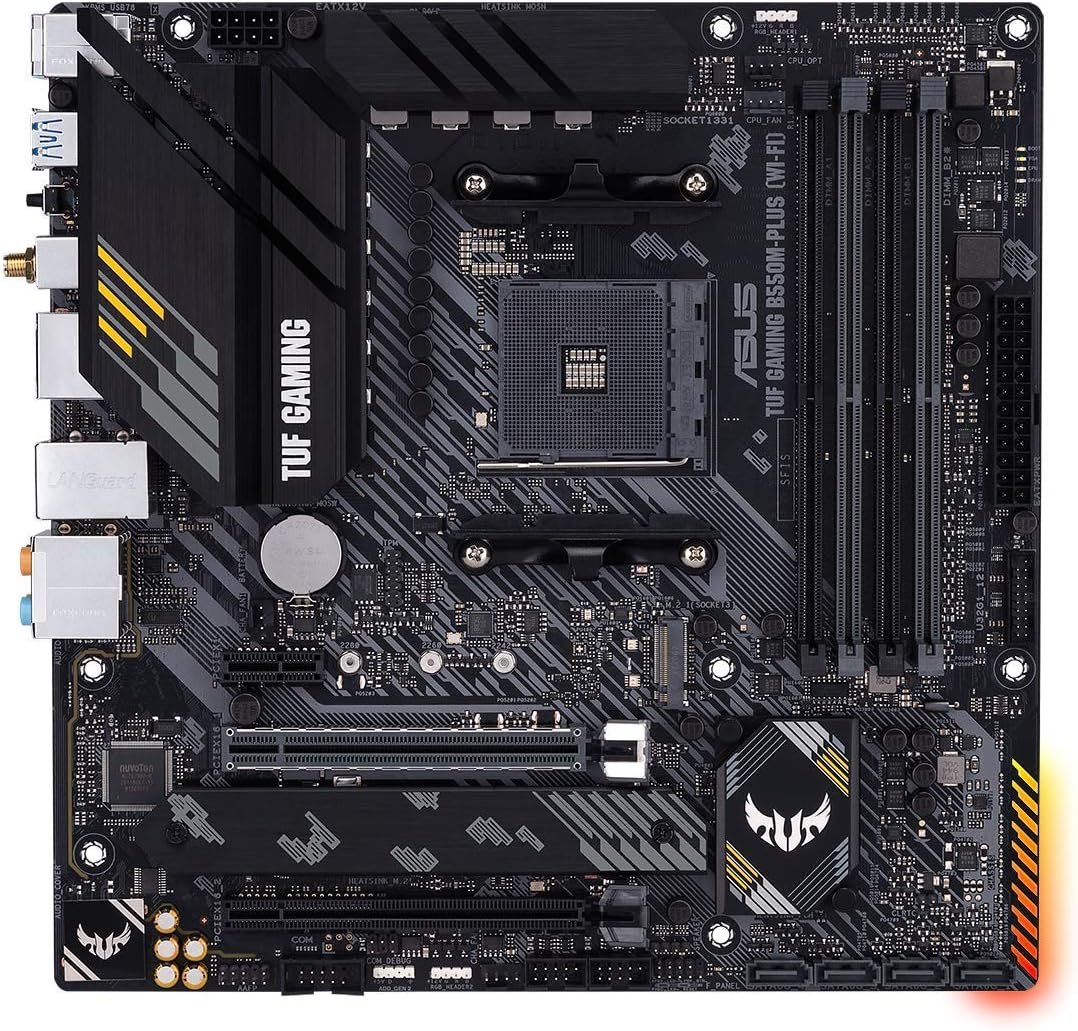 ASUS  TUF Gaming B550M Plus WiFi (Rev 1.02AX) BoardView