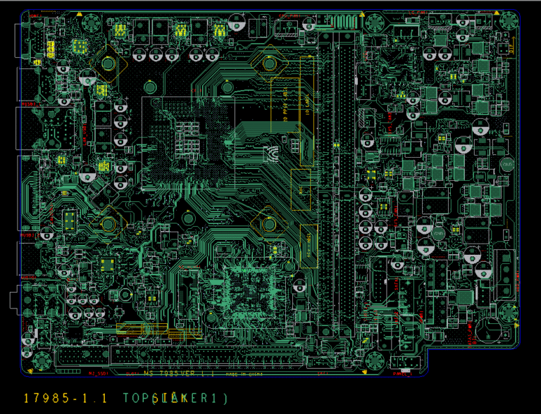 Andromeda R3 (MB-A00 17985-1) MS-7985 BOARDVIEW