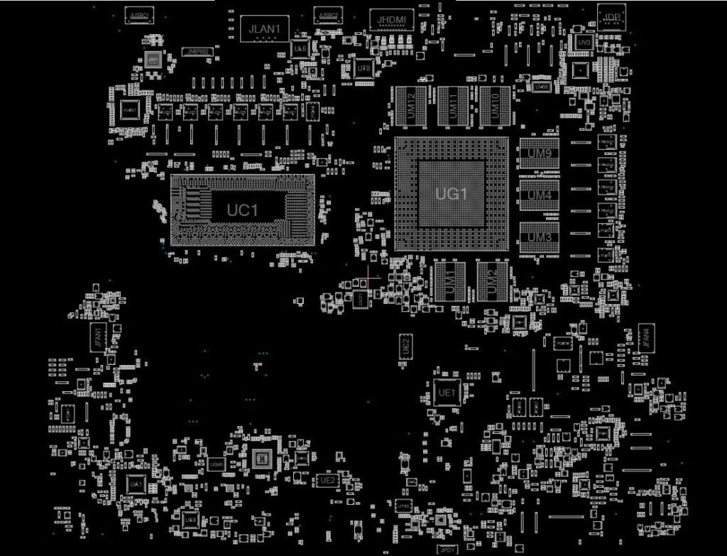 Dell Alienware X17 R2 (COMPAL LA-L613P) (Rev 2.0) BOARDVIEW