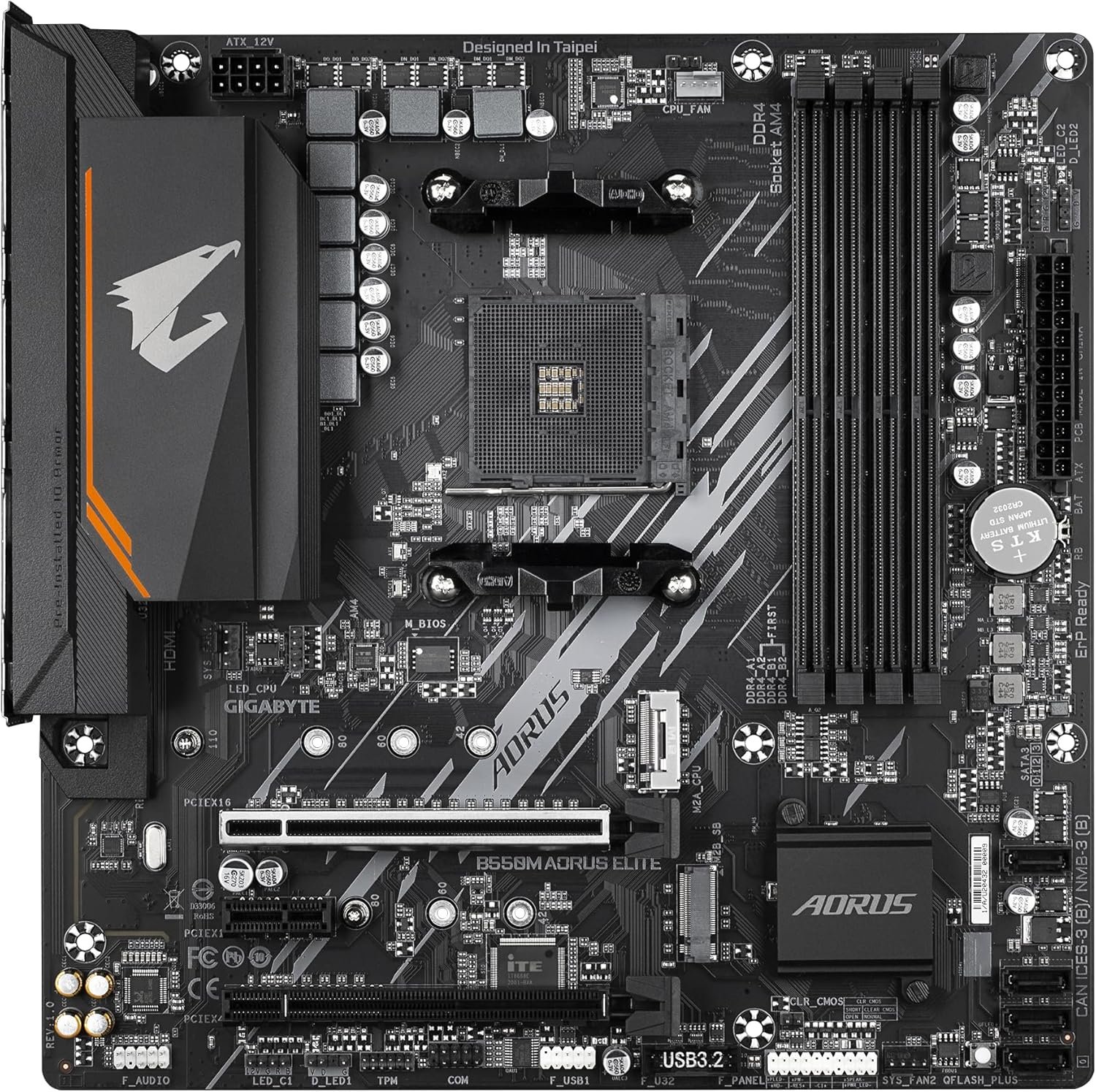 Gigabyte B550M AORUS ELITE (Rev 1.01) Schematic