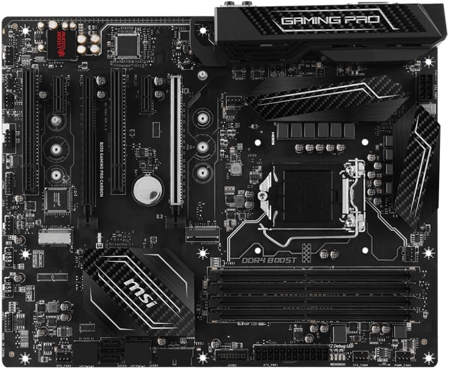MSI B250 Gaming Pro Carbon (MS-7A64)(Rev 1.0) BOARDVIEW