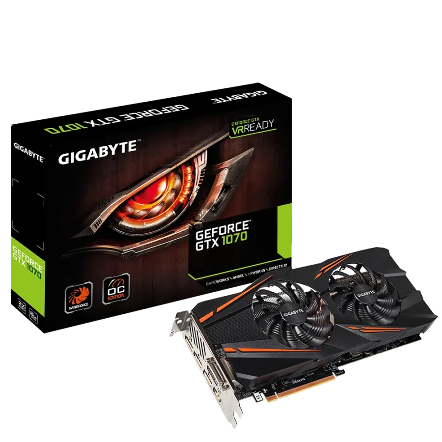 Gigabyte GeForce® GTX 1070 WINDFORCE OC 8G (rev. 1.0) Boardview