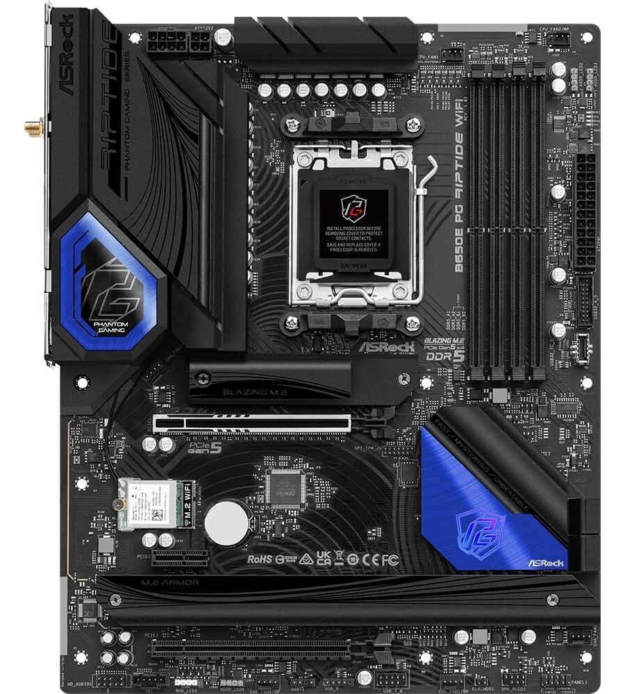 ASRock B650E PG Riptide WiFi (Rev 1.03) BOARDVIEW