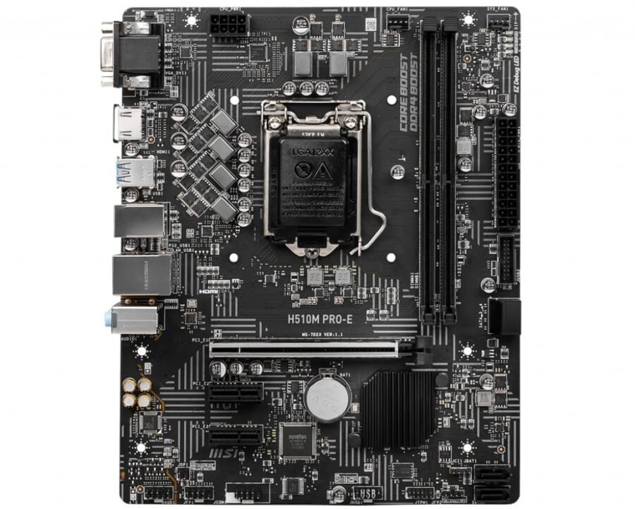 MSI H510M PRO-E (MS-7D23) (Rev 1.2) BOARDVIEW
